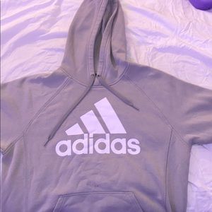 Grey Adidas Hoodie
